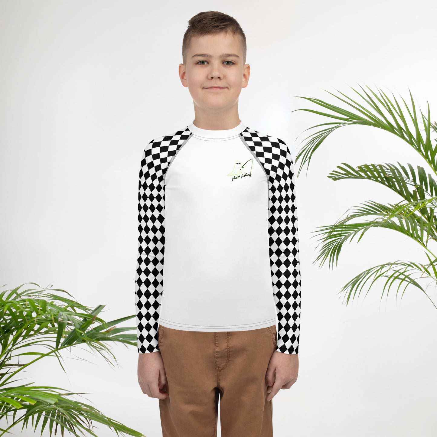 Checkered Dry Fit Youth Shirt