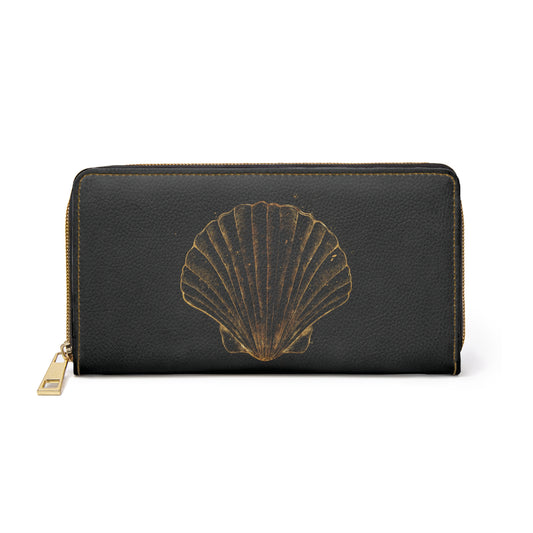 Sand Dollars Zipper Wallet