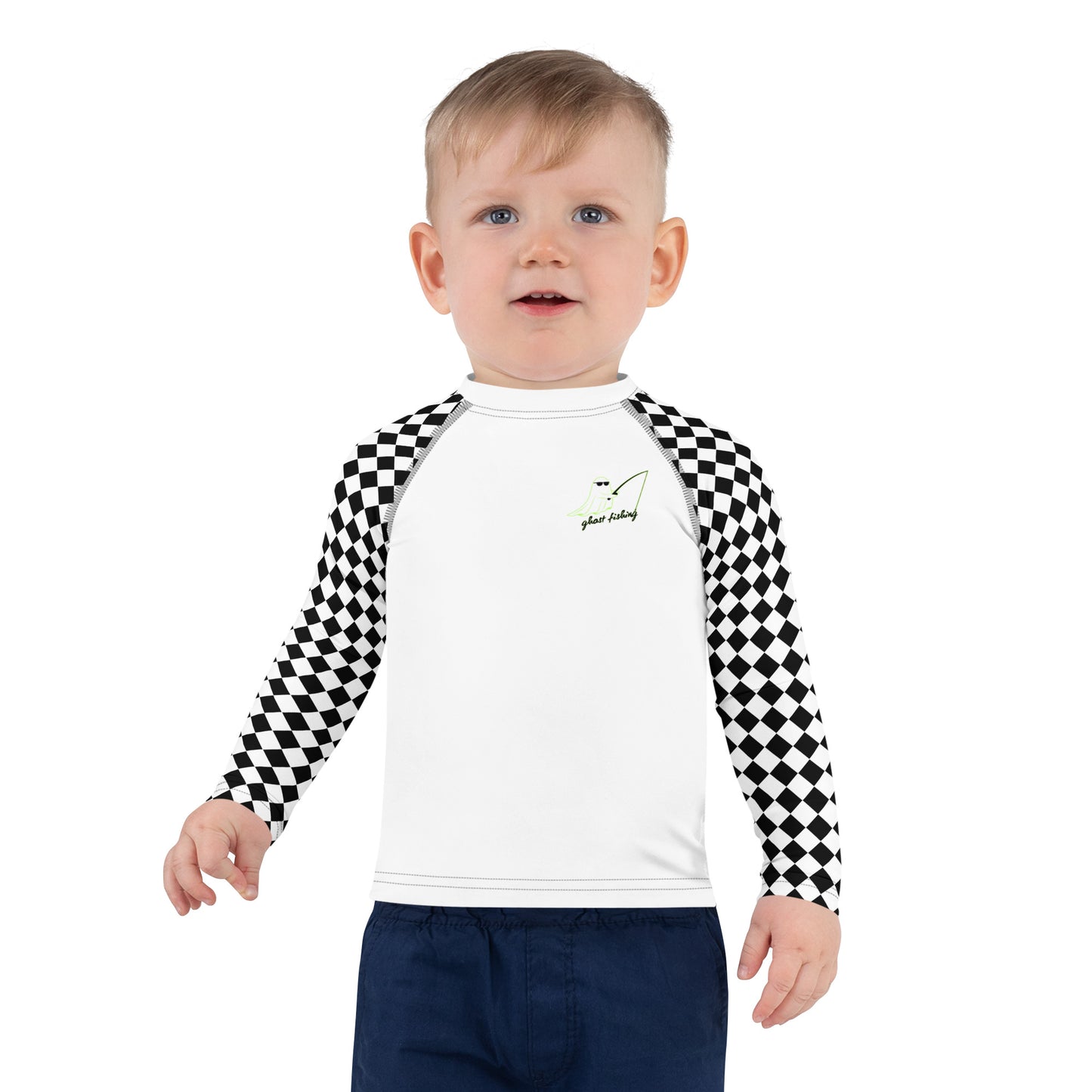 Checkered Dry Fit Kids Shirt