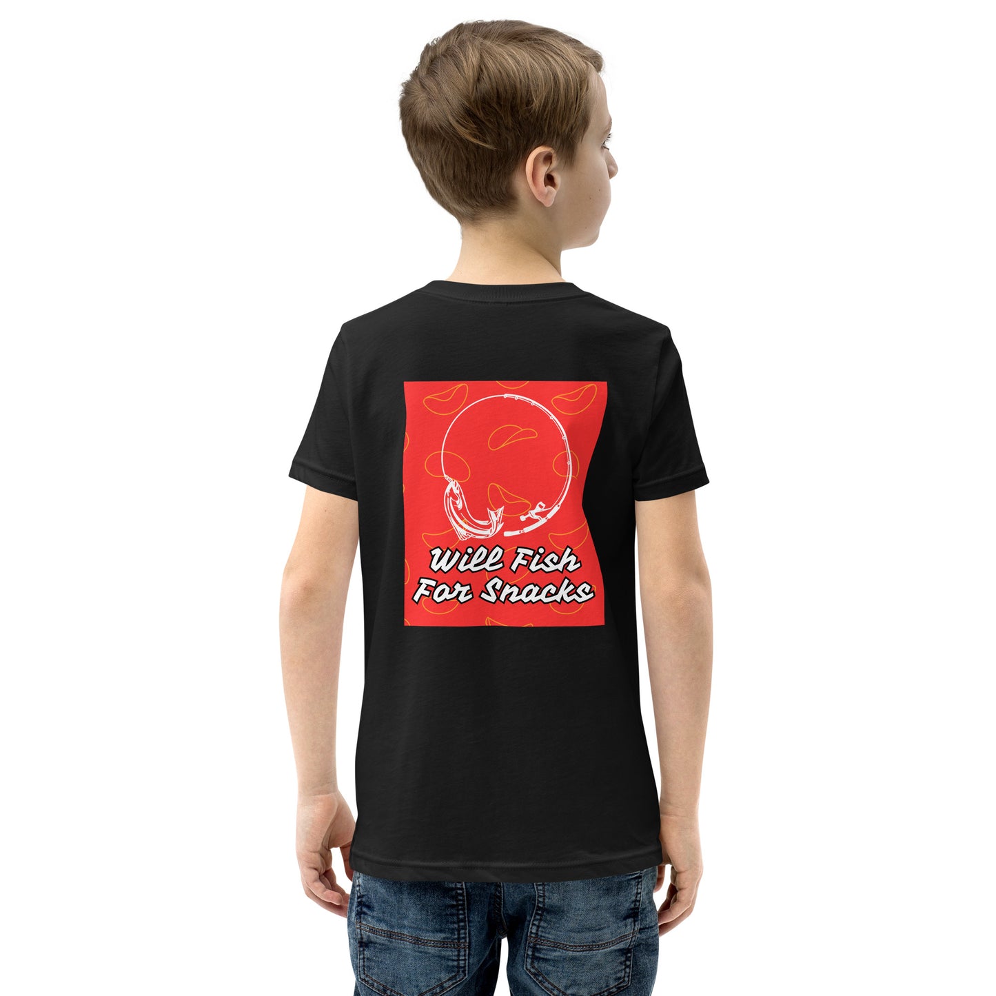 Will Fish For Snacks Youth Shirt