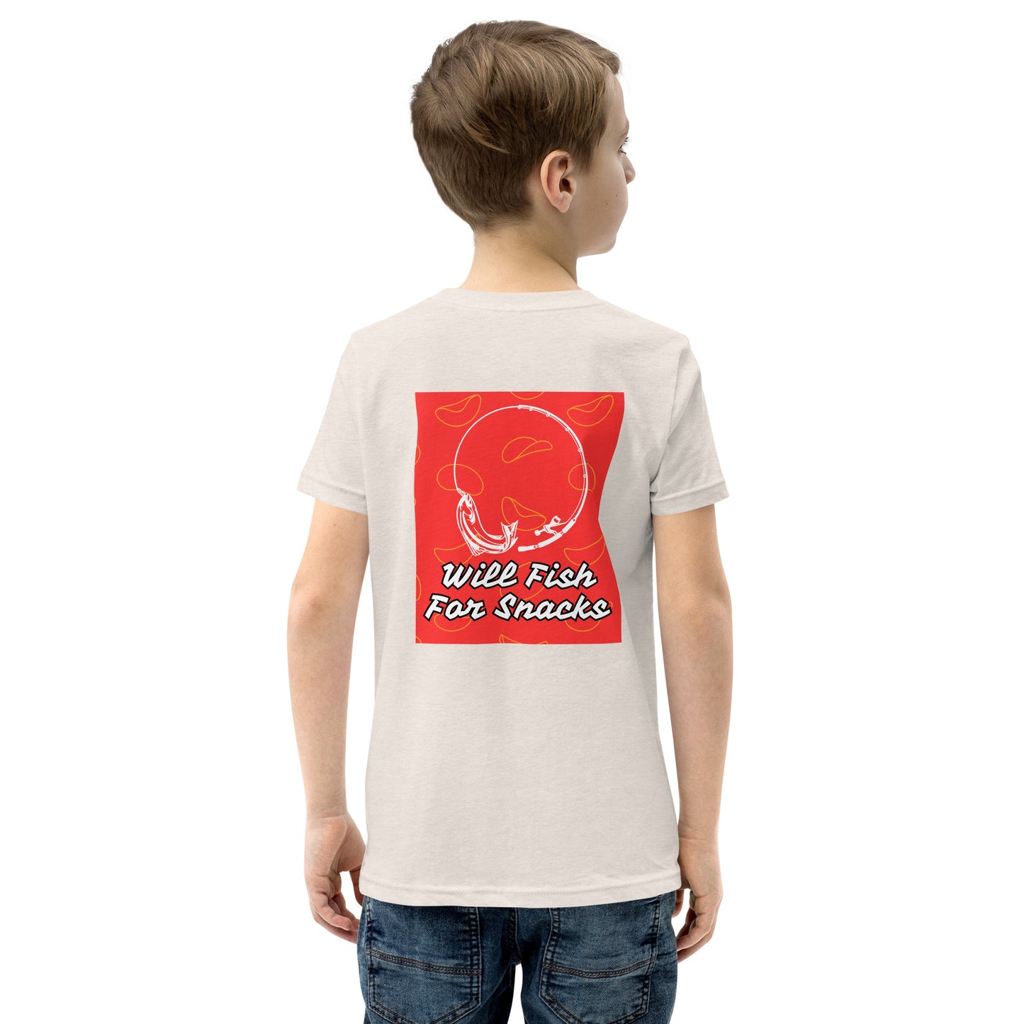 Will Fish For Snacks Youth Shirt